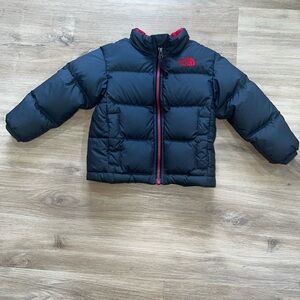 The North Face Kids Jacket - Black and Red